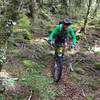 This trail is very much in a natural state. Real "old school" riding