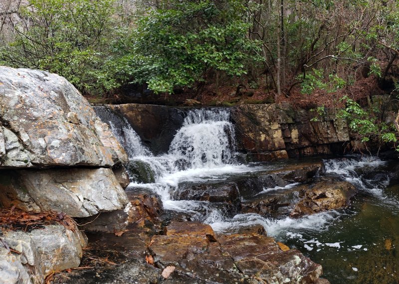 Waterfall maybe 5feet high