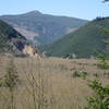 The remains of Valsetz Lake