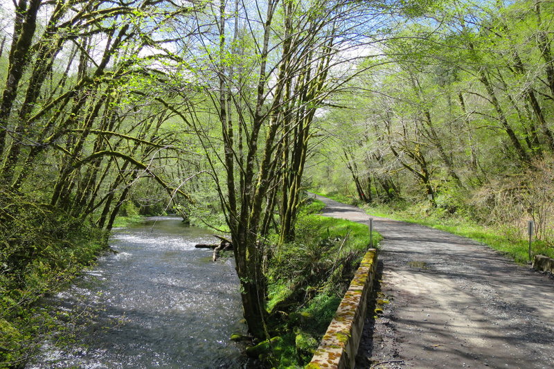 Gravel Creek and Gravel Creek Road