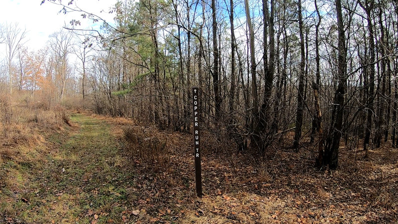 I hiked and rode this trail. It is called Copper Run Trail located off of Mount Hope Road near Fairfield, PA