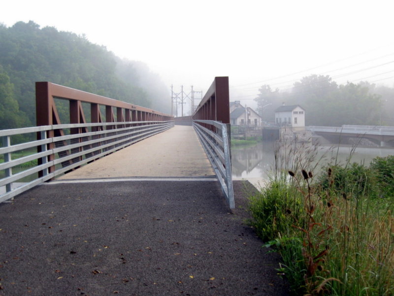 Genesee Valley Greenway bridge in Mt. Morris, NY