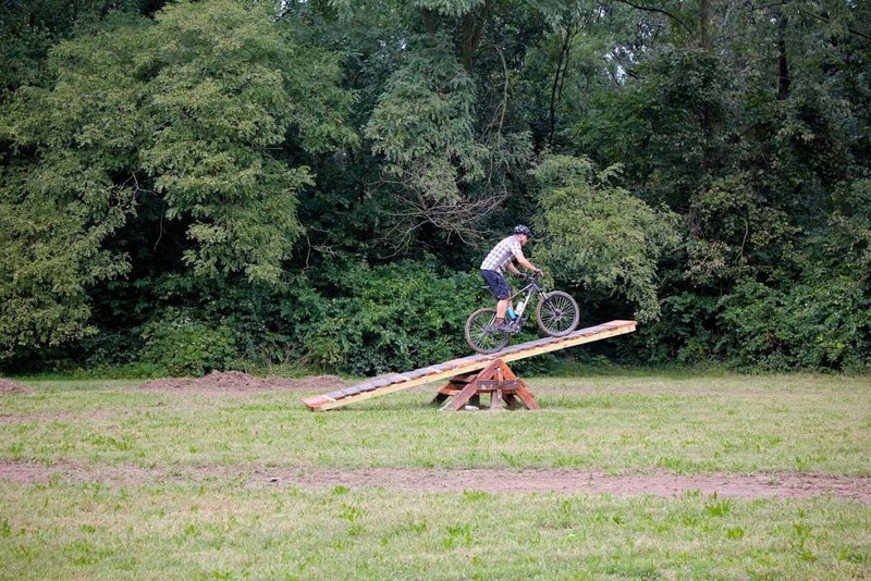 The massive teeter totter.  (Not sure if it gets to stay)