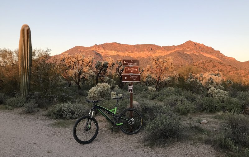 Sunset at Pass Mountain