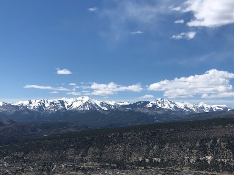 View from the top of Sugar trail