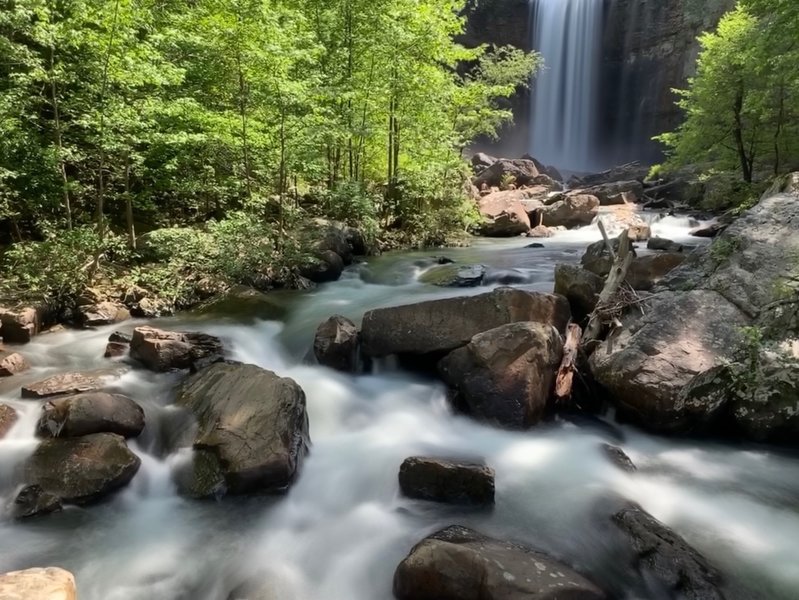 The highlight of the area, the Falls