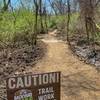 BYT worked with CITA to rehab this trail... a remedy to a continuous drainage issues and to add a little challenge and fun to Ewing Park.