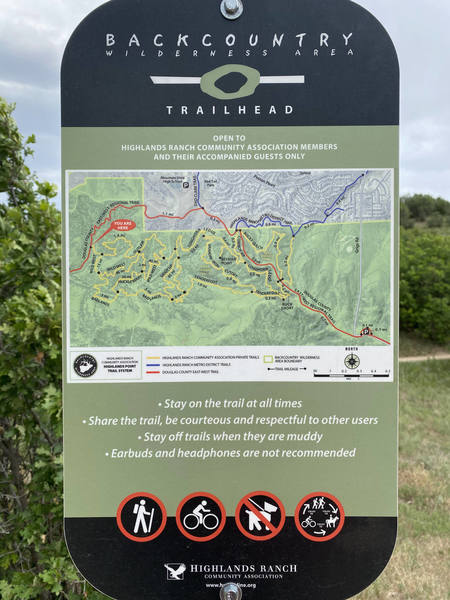 Highland Point Map Overview Map of the Highlands Point Trail System.