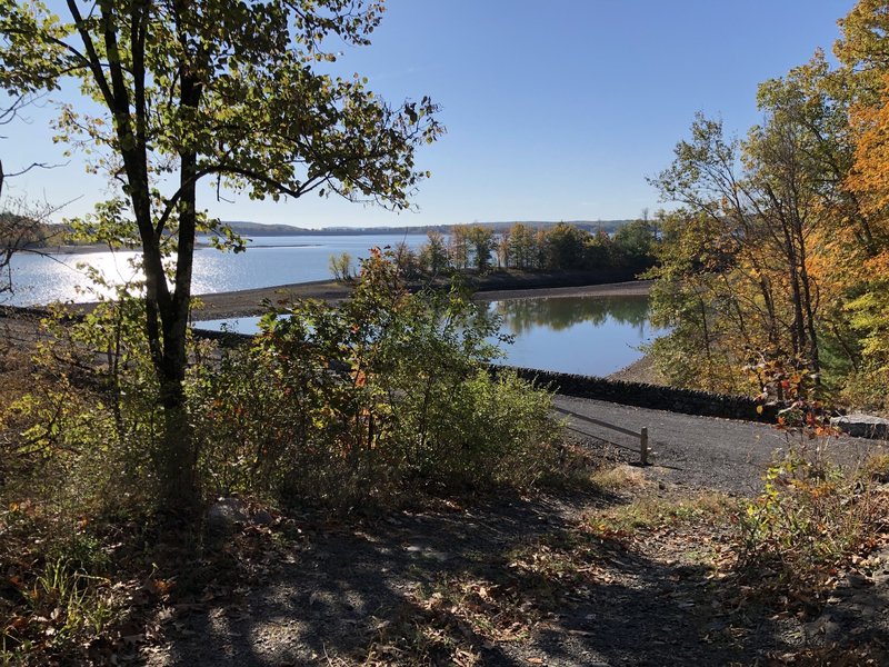 View over the Glenford Dike