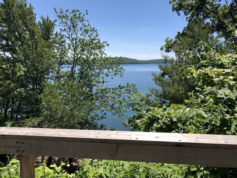 Sneak peek at the Ashokan Reservoir.