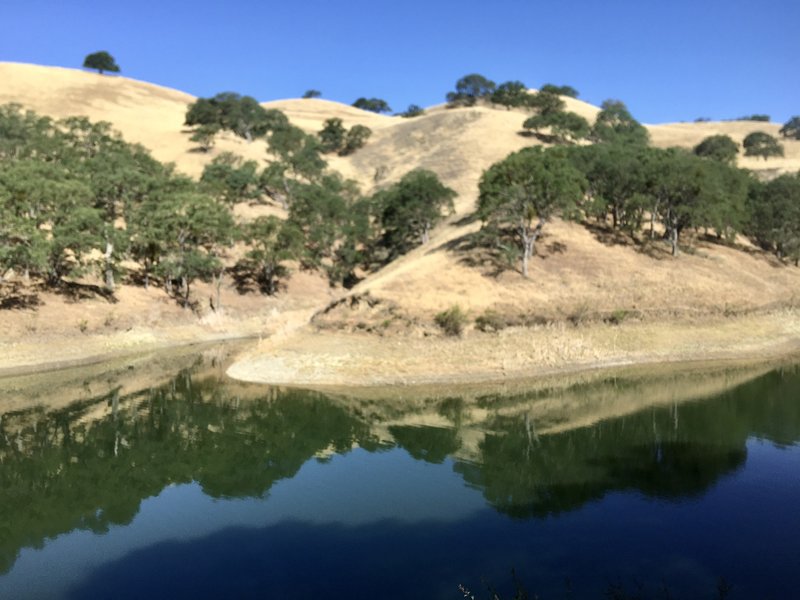 Reflection while looking up at the top of Widow Maker