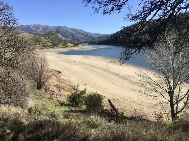 Drought at Lake Del Valle 2019