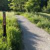 Improved surface of the Chauncey Depot Trail