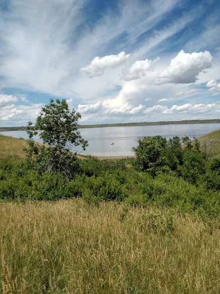 Pontoon on Oahe