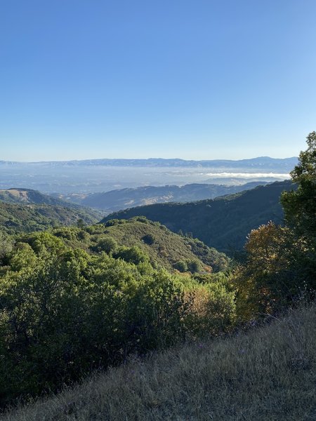 View of the valley