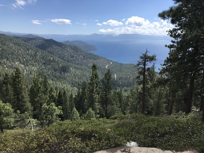 From the Flume trail, 5 minute from Marlette Lake.