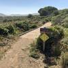 The start of the Old Springs Trail—fun trail with gorgeous views of the Tennessee Valley.