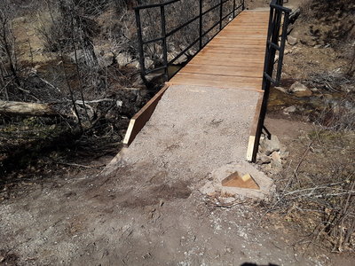 Upper Spring Creek connector bridge