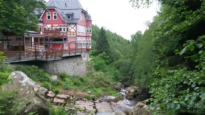 Einkehrmöglichkeit gegen Ende der Tour