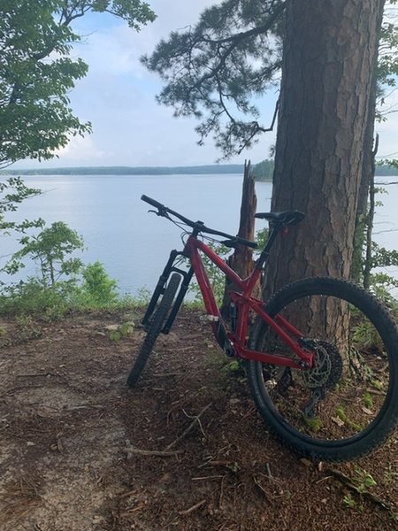 Early morning on Lake DeGray at Iron Mountain