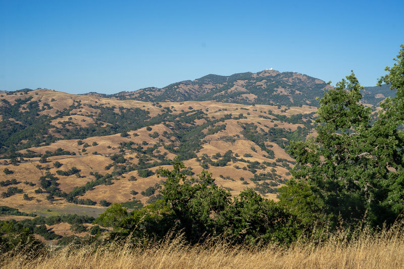 View of Lick Observatory