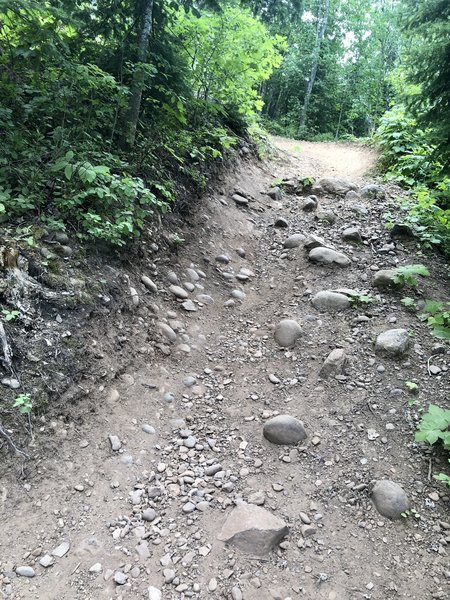 This trail was pretty challenging but it has a wide variety of terrain.