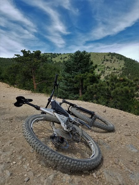 Across Fourmile Canyon.