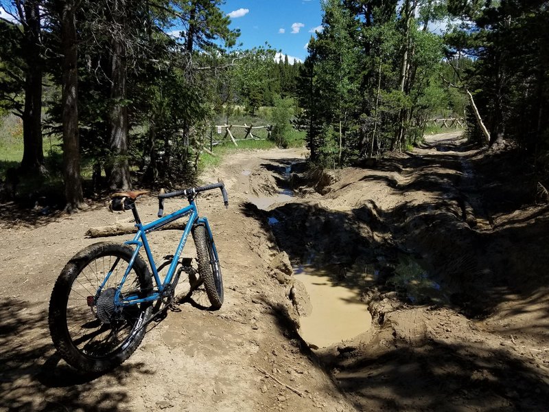 Jeep mud pits on CR #505