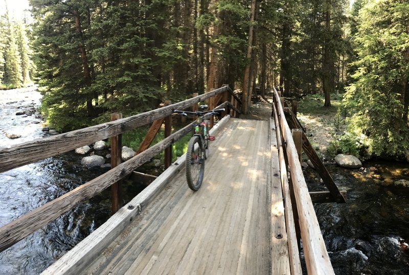 Cool stream crossing!