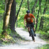 The trail builder flow checking trails at Creekside.