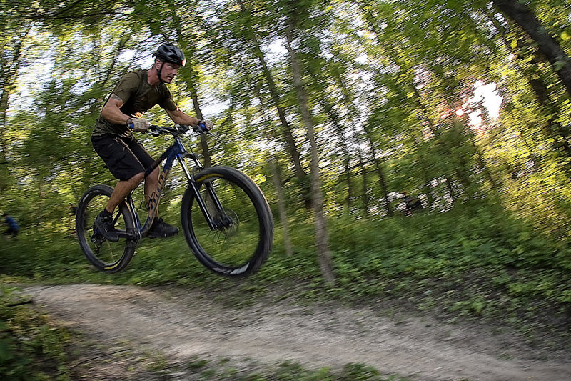 Plenty of ways to ride the rollers at Creekside.