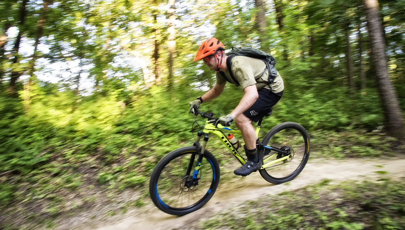 Some riders even sport sic mustaches at Creekside.