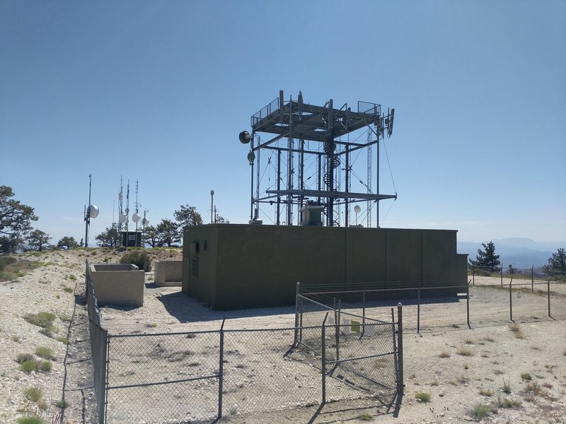 Radio tower installation.