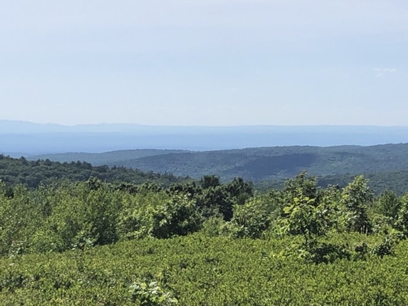 Top of the mountain-tour de downhill.