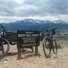 Boot Hill Summit at Dennis Weaver Memorial, Ridgway, Colorado.