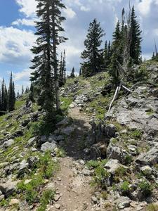 The final bit before the summit