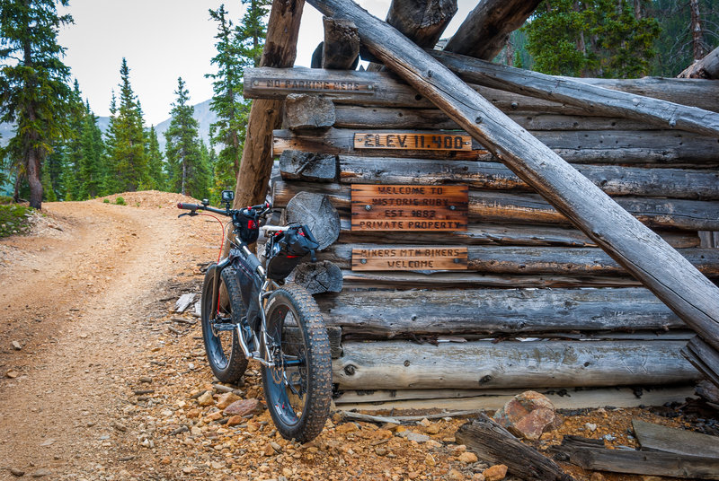 Over 1,800 foot climb to Ruby.