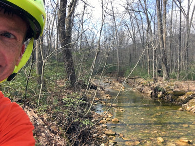 Thought I'd "earn" the "downhill" but it turns out there wasn't a lot of downhill...at least not any covered in big rocks.