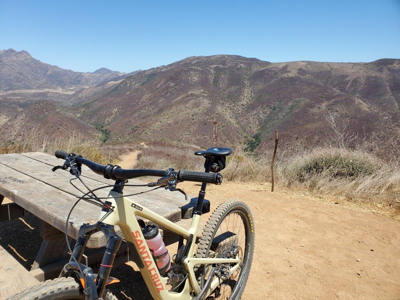 View of Santa Monica Mountains.