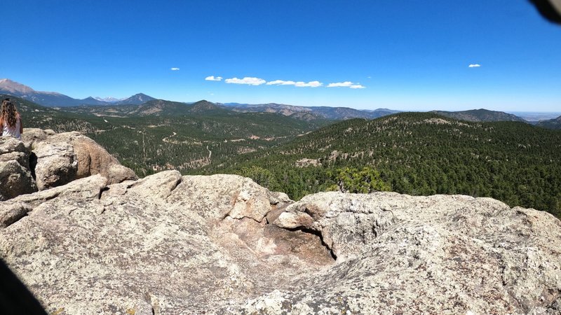 On top of Miller rock