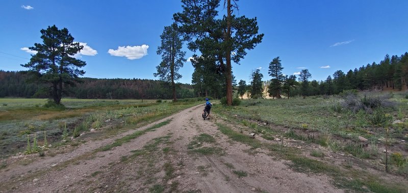 Below Redondo Campground.