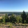 NF916.1 Pinkham Mountain Loop - Overlook viewing Medicine Bow Peak summit, Snowy Range, WY