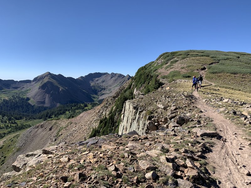 Views along ridge