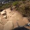 Riding down the bottom half of Laguna Ridge or locally known as T&A