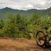 Scenic vista on Lower Tinker's Dream at Fire Mountain in Cherokee, NC.