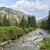 Boise river towards the end of the loop.