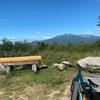 At the overlook on the KWW Loop Trail.