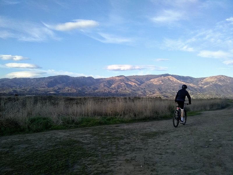 Top of the downhill track viewpoint