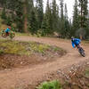 Rain day, Green Chile Trail at Taos Ski Valley