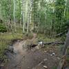 Fast flowy descent down South St. Vrain